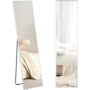 Homcom Full Length Mirror - Silver Frame - Full-Length Mirror Homcom Full Length Mirror - Silver Frame - Full-Length Mirror