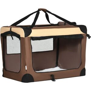 PawHut Model Foldable Pet Carrier - Brown - Soft Side PawHut Model Foldable Pet Carrier - Brown - Soft Side