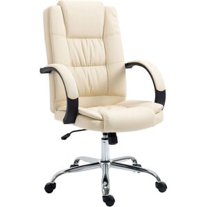 Vinsetto Office Chair - Adjustable Height, 360° Swivel, Faux Leather - Office Chair Vinsetto Office Chair - Adjustable Height, 360° Swivel, Faux Leather - Office Chair