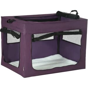 PawHut Pet Carrier for Dogs, Portable Cat Carrier Soft Side Pet Travel Crate with Removable Mat, Carry Bag, Breathable Mesh Window Door PawHut Pet Carrier for Dogs, Portable Cat Carrier Soft Side Pet Travel Crate with Removable Mat, Carry Bag, Breathable Mesh Window Door