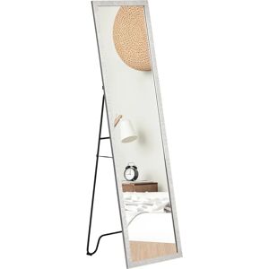 HOMCOM Full Length Mirror Silver Unisex - Mirror for Bedroom/Dorm HOMCOM Full Length Mirror Silver Unisex - Mirror for Bedroom/Dorm