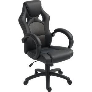Vinsetto Racing Gaming Office Chair - Black - Swivel Gaming Chair Vinsetto Racing Gaming Office Chair - Black - Swivel Gaming Chair