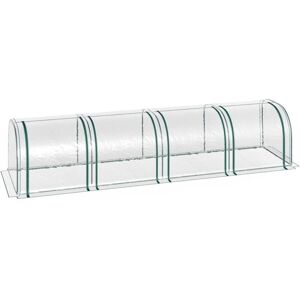 Outsunny Steel Frame Greenhouse with Zipper Doors - Garden 395x100x80 cm Outsunny Steel Frame Greenhouse with Zipper Doors - Garden 395x100x80 cm