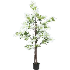 Homcom White Honeysuckle Artificial Plant - Indoor Outdoor Decor Homcom White Honeysuckle Artificial Plant - Indoor Outdoor Decor