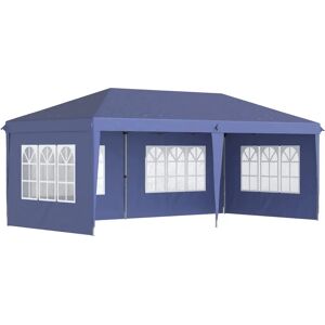 Outsunny 3 x 6m Heavy Duty Pop Up Gazebo - Garden Marquee with Sidewalls Outsunny 3 x 6m Heavy Duty Pop Up Gazebo - Garden Marquee with Sidewalls