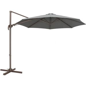 Outsunny 3m Cantilever Parasol - 360° Rotation, Aluminum, Dark Grey Outsunny 3m Cantilever Parasol - 360° Rotation, Aluminum, Dark Grey