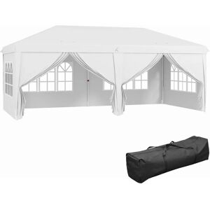 Outsunny 3 x 6 m Pop Up Gazebo with Sides and Windows - Garden Event Tent Outsunny 3 x 6 m Pop Up Gazebo with Sides and Windows - Garden Event Tent