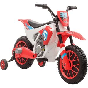 HOMCOM Kids' Electric Motorbike - 12V Ride-On, Red, Age 3-6 HOMCOM Kids' Electric Motorbike - 12V Ride-On, Red, Age 3-6