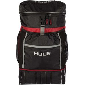 HUUB Transition II Bag - Unisex 40L Black/Dark Red - Transition Bags HUUB Transition II Bag - Unisex 40L Black/Dark Red - Transition Bags