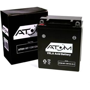 Atom Agm Motorcycle Battery - 12V 12Ah - Motorcycle Battery Atom Agm Motorcycle Battery - 12V 12Ah - Motorcycle Battery