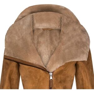 Infinity Leather Antioch Bruin Schapenvacht Kapuzenjas - Jas Infinity Leather Antioch Bruin Schapenvacht Kapuzenjas - Jas