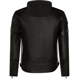 Infinity Leather Pánska Čierna Kožená Motorkárska Kapucňa Pretekárska Moto Bunda S Infinity Leather Pánska Čierna Kožená Motorkárska Kapucňa Pretekárska Moto Bunda S