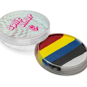 Glisten Cosmetics - Circle Split Liners - Neon Red - Eyeliner Glisten Cosmetics - Circle Split Liners - Neon Red - Eyeliner