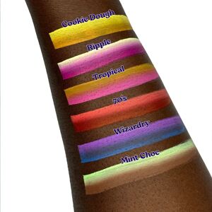 Glisten Cosmetics Mint Choc, Cookie Dough & Neon UV Split Liners - Eyeliner Glisten Cosmetics Mint Choc, Cookie Dough & Neon UV Split Liners - Eyeliner