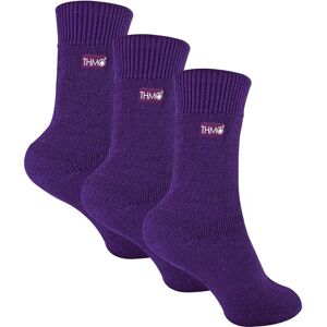 THMO Kids Thermal Socks - 3 Pack Purple, Sizes 9-12 UK, 12-3 UK, 4-5.5 UK THMO Kids Thermal Socks - 3 Pack Purple, Sizes 9-12 UK, 12-3 UK, 4-5.5 UK