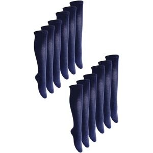 Sock Snob Navy Blue Kids Knee High Bamboo Socks - 4-6Y - School & Daily Sock Snob Navy Blue Kids Knee High Bamboo Socks - 4-6Y - School & Daily
