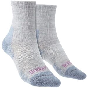 Bridgedale Womens Merino Wool Hiking Socks - Grey Blue - Lightweight Bridgedale Womens Merino Wool Hiking Socks - Grey Blue - Lightweight