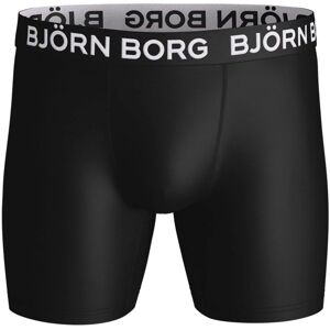 Björn Borg 3-Pack Prestatie Boxershorts - Zwart Björn Borg 3-Pack Prestatie Boxershorts - Zwart