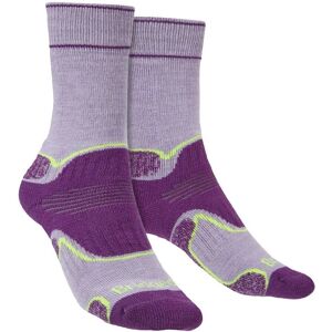 Bridgedale Women's Merino Wool Hiking Socks - Lilac / Purple - Size 7-8.5 Bridgedale Women's Merino Wool Hiking Socks - Lilac / Purple - Size 7-8.5