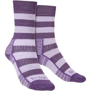 Bridgedale Womens Hiking Lightweight Merino Socks - Lilac / Purple - Socks Bridgedale Womens Hiking Lightweight Merino Socks - Lilac / Purple - Socks
