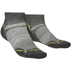 Bridgedale Mens Hiking Ultralight Low Socks - Graphite - Socks Bridgedale Mens Hiking Ultralight Low Socks - Graphite - Socks
