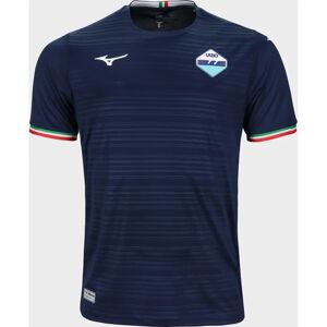 Koszulka wyjazdowa Lazio Mizuno - Granatowa, Duża, 2023-2024 Koszulka wyjazdowa Lazio Mizuno - Granatowa, Duża, 2023-2024