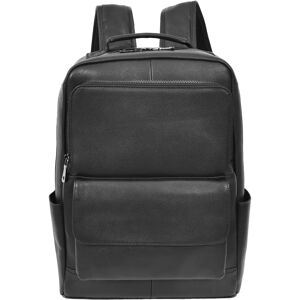 House Of Leather Clifton Black Real Leather Backpack House Of Leather Clifton Black Real Leather Backpack
