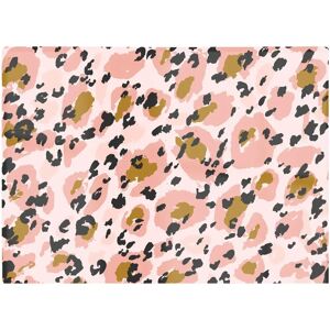 WRT Ltd - Hand Drawn Pink Leopard Print - Glass Chopping Board WRT Ltd - Hand Drawn Pink Leopard Print - Glass Chopping Board