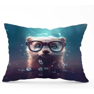 WRT Ltd - Ferret Splashart - 45cm x 45cm - Cushion WRT Ltd - Ferret Splashart - 45cm x 45cm - Cushion
