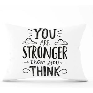 WRT Ltd - You Are Stronger - 45cm x 45cm - Printed - Cushion WRT Ltd - You Are Stronger - 45cm x 45cm - Printed - Cushion