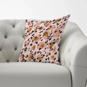 WRT Ltd - Hand Drawn Pink Leopard Print Cushions WRT Ltd - Hand Drawn Pink Leopard Print Cushions