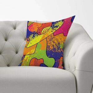 WRT Ltd - Bright Abstract Pattern Cushions - 45cm x 45cm WRT Ltd - Bright Abstract Pattern Cushions - 45cm x 45cm