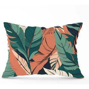 WRT Ltd - Autumn Tropical Leaves - 45x45cm - Cushion WRT Ltd - Autumn Tropical Leaves - 45x45cm - Cushion