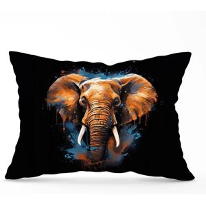 WRT Ltd Splashart Elephant Blue - 45x45 cm Cushion WRT Ltd Splashart Elephant Blue - 45x45 cm Cushion