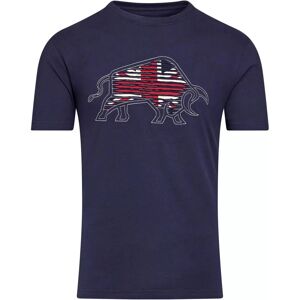 Raging Bull Slash Bull Navy T-Shirt - T-Shirt Raging Bull Slash Bull Navy T-Shirt - T-Shirt
