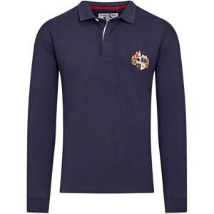 Raging Bull Klassisches Rugby-Shirt - Marineblau Raging Bull Klassisches Rugby-Shirt - Marineblau