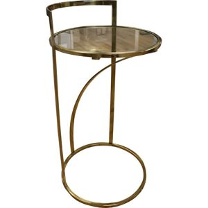 Balterley - Nouveau Round Coffee Table - Brass/Glass Balterley - Nouveau Round Coffee Table - Brass/Glass