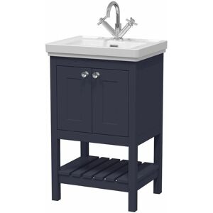 Park Lane Dover Indigo Blue Vanity Unit & Basin - 500mm Park Lane Dover Indigo Blue Vanity Unit & Basin - 500mm