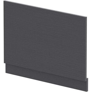 Balterley 800mm Bath Panel & Plinth - Textured Woodgrain Graphite Balterley 800mm Bath Panel & Plinth - Textured Woodgrain Graphite
