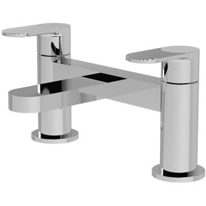 Merano Contour Chrome Fluted Bath Mixer Tap - Bath Mixer Tap Merano Contour Chrome Fluted Bath Mixer Tap - Bath Mixer Tap