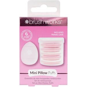 Brushworks Mini Pillow Puffs Make-up Verwijderingspads - Gezicht Brushworks Mini Pillow Puffs Make-up Verwijderingspads - Gezicht