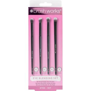 Brushworks Eye Blending Set - Vegan Eye Makeup Brushes Brushworks Eye Blending Set - Vegan Eye Makeup Brushes