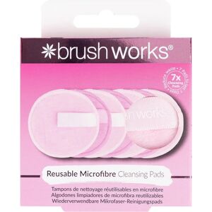 Disques Nettoyants Microfibre Brushworks - Démaquillant - Réutilisable, Lavable Disques Nettoyants Microfibre Brushworks - Démaquillant - Réutilisable, Lavable