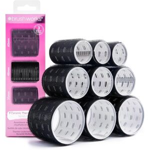 BRUSHWORKS Ceramic Thermal Rollers - Hair Curlers BRUSHWORKS Ceramic Thermal Rollers - Hair Curlers