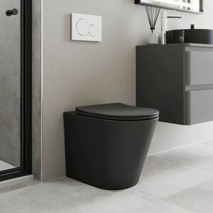 Affine - Back to Wall Rimless - Matt Black - Toilet Affine - Back to Wall Rimless - Matt Black - Toilet