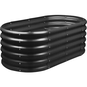 Harbour Housewares Harbour Housewares Garden Bed - 120cm x 60cm x 45cm - Anthracite Harbour Housewares Harbour Housewares Garden Bed - 120cm x 60cm x 45cm - Anthracite