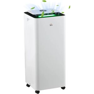 HOMCOM 3500mL White Dehumidifier - Portable, Quiet, 16L/Day HOMCOM 3500mL White Dehumidifier - Portable, Quiet, 16L/Day