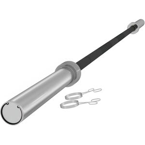SPORTNOW Steel Olympic Barbell 210cm - 200kg Capacity SPORTNOW Steel Olympic Barbell 210cm - 200kg Capacity