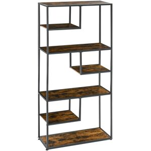 HOMCOM 7 Tier Storage Shelves - Storage Shelves for Study & Living Room HOMCOM 7 Tier Storage Shelves - Storage Shelves for Study & Living Room