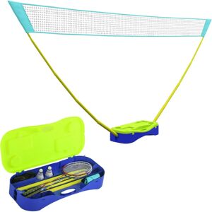 SPORTNOW Portable Badminton Set with Volleyball Net - Sports Equipment SPORTNOW Portable Badminton Set with Volleyball Net - Sports Equipment